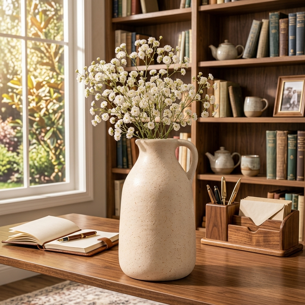 Ceramic Jug Shape Flower Vase